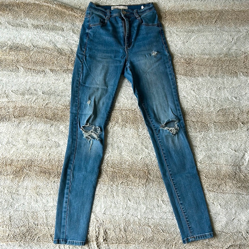 Garage High Rise Skinny Jeans